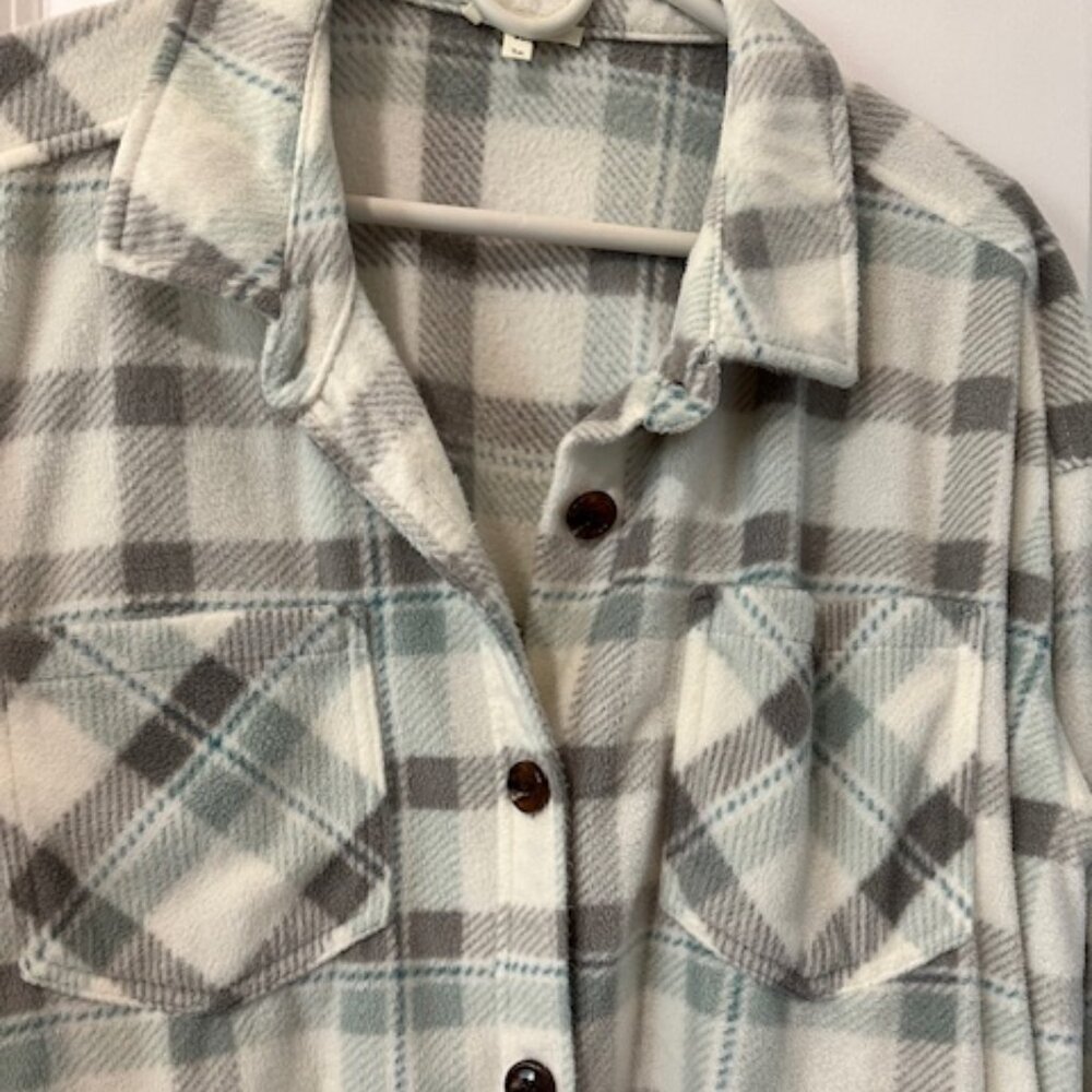 Plaid Fleece Shacket